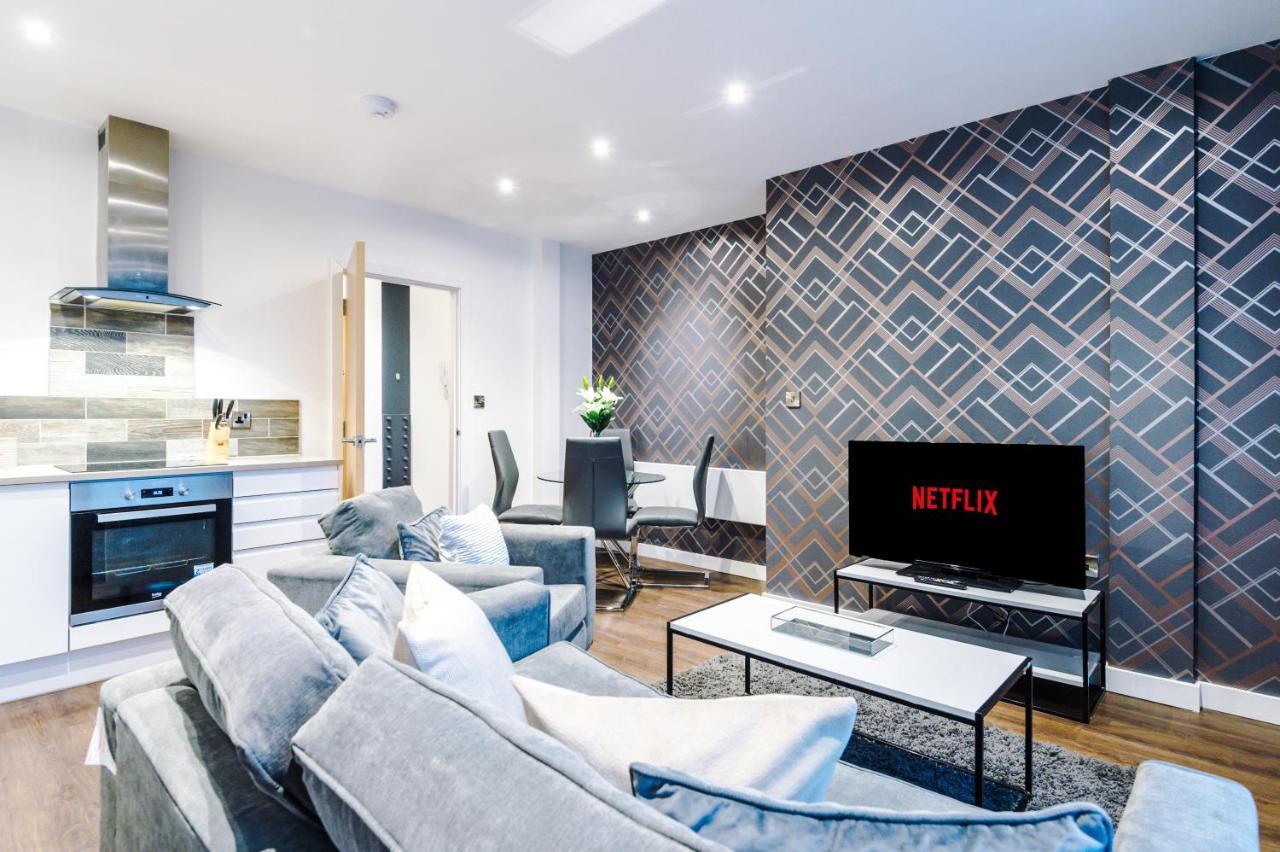 The Popworks 2 Bedroom Apartment - MCR Dens Manchester Buitenkant foto